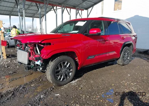 2023 Toyota Sequoia Platinum from USA, damaged, VIN 7SVAAABA9PX017965